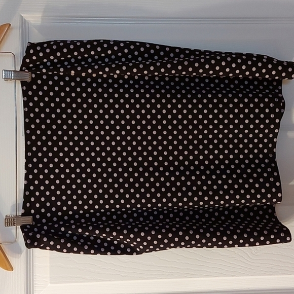Joseph Ribkoff Polka Dot‎ Mini Skirt Lined Size 10 - Picture 2 of 5